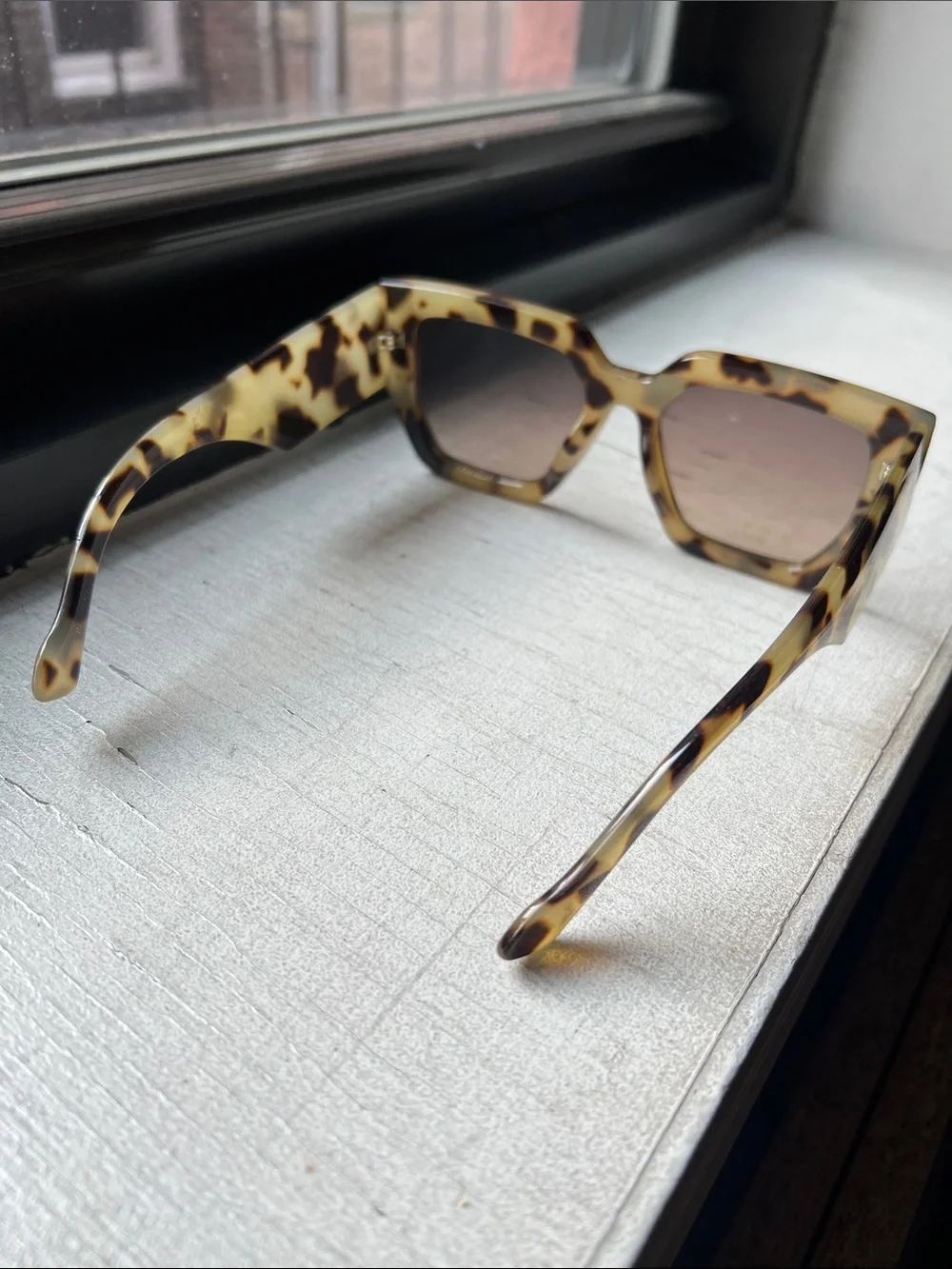 Tortoise Square Frame Sunglasses - Women Accessories